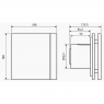 Soler & Palau Silent 100 CRZ Design black-4C (с таймером)